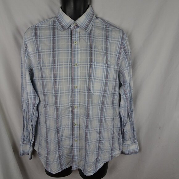 Tommy Bahama Men Long Sleeves Button up Shirt Size M - Picture 1 of 9
